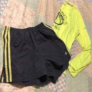 Adidas + Nike neon set M/L unisex